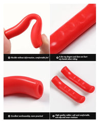 Bicycle Brake Handle Cover Sleeve, Silicone MTB Grips, Handlebar Protect Cover, Anti-slip Cycling Gear, Bike Accessories