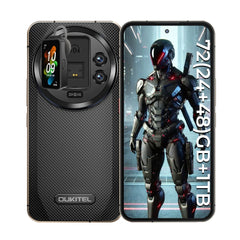 هاتف Oukitel WP200 Pro 5G Modular RuggedPhone القابل للفصل وسماعة الأذن - ساعة ذكية 72 جيجابايت + 1 تيرابايت MTK8200 هاتف ذكي وكاميرا 108 ميجابكسل