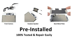 For iPhone 8 Plus 8P LCD Display Full Set Screen Replacement Kit Touch Digitizer Assembly with Front Camera A1864 A1897 A1898