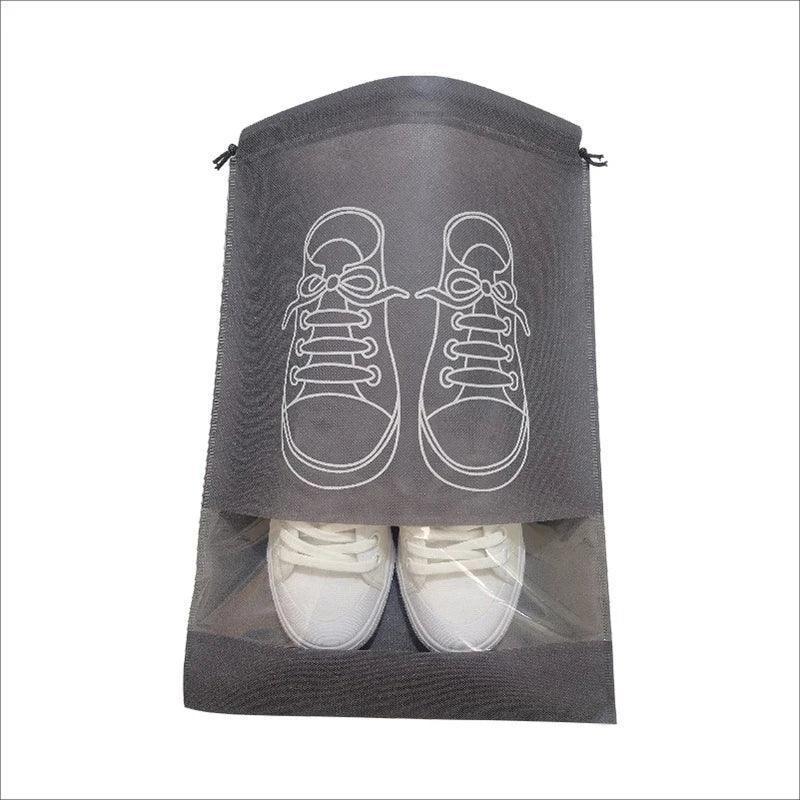 10/5pcs Shoes Storage Bags Closet Organizer Non-woven Travel Portable Bag Waterproof Pocket Clothing Classified Hanging Bag 2025 - Mumzar