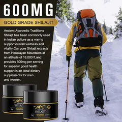 Original Himalayan Shilajit Resin,Natural Pure Shilajit Resin with Fulvic Acid,For Immune Health E jaculation,85+ Trace Mineral