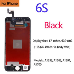AAA+++ Quality For iPhone 5 5s 5c 6 7 LCD Display Touch Screen For 6s 7 8 Plus SE 100% Brand New LCD Digitizer tempered+Gifts