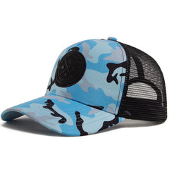قبعة بيسبول صيفية شبكية للنساء والرجال من ENJOY LIFE مع رقعة حروف Snapback قبعة كاجوال قابلة للتنفس للجنسين قبعات سائقي الشاحنات في الشارع الهيب هوب