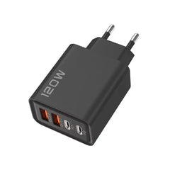 شاحن سريع 120 وات من النوع C Quick Charge 3.0 محول شاحن USB لأجهزة iPhone وSamsung وXiaomi PD USB شاحن سريع الشحن
