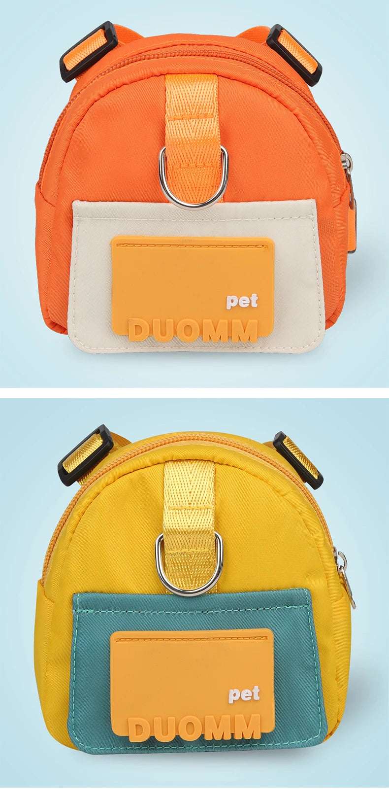 Waterproof Pet Backpack For Dogs Puppy Bag With Harness Collar Outdoor Travel Dog Snacks Backpack French Bulldog Dog Accessories