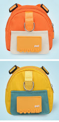 Waterproof Pet Backpack For Dogs Puppy Bag With Harness Collar Outdoor Travel Dog Snacks Backpack French Bulldog Dog Accessories