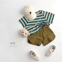 Children's Summer Korean Retro Shorts Boys and Girls Casual Thin Shorts Outdoor Wear Shorts for Girls  Boys Shorts