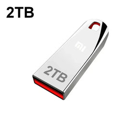 2TB Metal Usb 3.0 Flash Drives High Speed Pendrive 1TB 512GB Usb Drive Portable SSD Memoria Usb Flash Disk TYPE-C Adapter