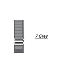 Alpine loop Strap for Apple watch Ultra Band 49mm 45mm 46mm 44mm 41mm 42mm 40mm Nylon bracelet correa series 10 9 8 7 SE 6 5 4 3