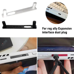 For ASUS Rog Ally Dust Plug Handheld Charging Port Protection Cover Stick Locks For Asus Rog Ally 3D Printing Anti-Dust Plug