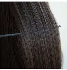 Korea Hair Extensions Synthetic Cute JK Girl Cosplay Air Bangs Wig Breathable Head Cover 50cm Long Straight Wig Hat for Women