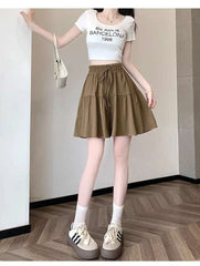 Ice Silk Thin Breathable Large Size Slimming Wide Leg Five-Quarter Pants Women Summer High Waist Qui Dry orts Casual Pant...