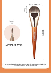 Hot Sale Flat Head Makeup Brush GECOMO Foundation Brush Quickly Apply Foundation Makeup