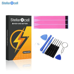 StellarXcell-Diagnostic Battery no pop up message for iphone 12 13 Pro max 14 Plus 15Pro max 14Pro 12 13mini battery replacement