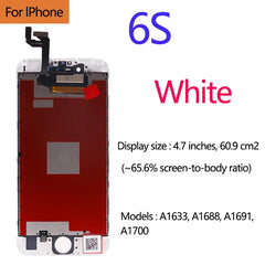 AAA+++ Quality For iPhone 5 5s 5c 6 7 LCD Display Touch Screen For 6s 7 8 Plus SE 100% Brand New LCD Digitizer tempered+Gifts