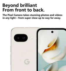 Global New Google Pixel 9a 6.3" 1080 x 2424 pOLED 120Hz 5100mAh Wired Google Tensor G4 Titan M2  8G RAM 128 / 256G Smartphone