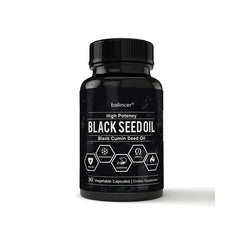 Balincer Premium Black Seed Oil 120 Capsules - Support Overall Health | Immune System Support - |Non-GMO, Gluten-Free Supplement