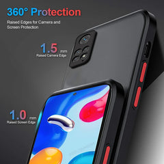 Case For Xiaomi Redmi Note 11 Pro 5G Cover Coque Funda Matte Translucent Shockproof Hard PC Protective Phone Bumper Mi Note 11S