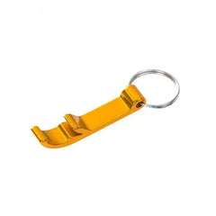 Portable Beer Bottle Opener Keychain 4 In 1 Pocket Aluminum Beer Bottle Opener Can 5 Colors Wedding Party Favor Gifts