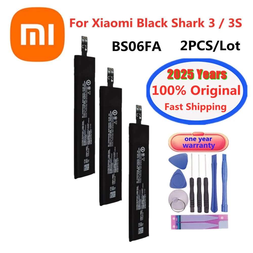 2025 Years New Original BS06FA Battery For Xiaomi Black Shark 3 3S Phone Batteries 2360mAh