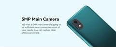 Cubot J20, 4-Inch Mini Screen, Android 12, 2/3GB RAM, 16/32GB ROM (128GB Extended), Dual SIM Dual 4G Celulares, 2350mAh, GPS