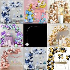 Balloon Arch Kit 2.5 Meters/8.2 Feet Free Bending and Deformation Balloon Column Bracket, Irregular Independent Hanging Vertical
