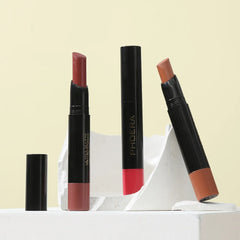 PHOERA 8 Colors New Lipstick Matte Long Lasting Lip Tint Waterproof Non-stick Cup Lip Glaze Red Lip Makeup Beauty Cosmetics