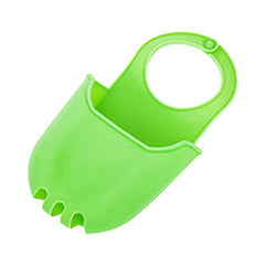 L69A Silicone Sink Storage Sink Hangings Storage Bag Dish Sponge Holder Soap Dish Drainer Versatile Home