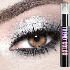 24 Colors Pearlescent Glitter Eyeshadow Eyeliner Pencil Waterproof Matte Nude Eye Shadow Eye Makeup Shimmer Highlighter Pen Tool
