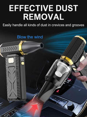 Xiaomi 2in1 Violent Fan 1000000RPM Super Powerful Air Blower Vacuum Blowing Suction For Dust Cleaner Brushless Turbo Strong Wind