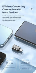 Toocki OTG USB 3.0 To Type C Adapter Micro To Type C Male To USB 2.0 Female Converter for Macbook Xiaomi Samsung OTG Connector
