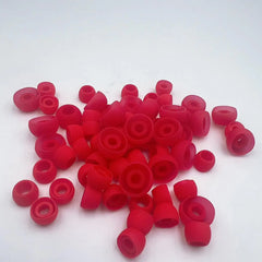 50pcs/lot Earphone Silicone Case Covers Soft Ear Tips For Headphones Ear Pads Cushion Caps Earbuds Replacement Accessories