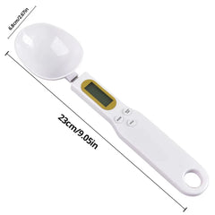 500g/0.1g Weight Measuring Spoon Portable LCD Digital Kitchen Scale Electronic Food Measuring Spoon Scale Kitchen Tool for Food