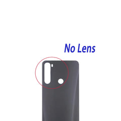 غطاء خلفي للبطارية لهاتف Xiaomi Redmi Note 8T، قطع غيار بديلة، غطاء خلفي زجاجي لهاتف M1908C3XG