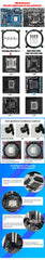 CPU Air Cooler X79 X99 3Pin/4Pin PWM Processor Cooling Fan For Intel LGA 1366 1151 1155 1200 1700 2011 AMD AM3 AM4 AM5