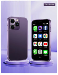 هاتف SOYES XS15 صغير الحجم فائق النحافة بشاشة 3.0 بوصة وذاكرة وصول عشوائي 2 جيجابايت وذاكرة قراءة فقط 16 جيجابايت ونظام تشغيل أندرويد 8.1 وشريحتي اتصال وبطاقة ذاكرة 3G وبطارية 1000 مللي أمبير في الساعة وواي فاي ونظام تحديد المواقع العالمي (GPS)