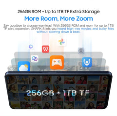 Blackview SHARK 8 Machine Android 13 8GB 128GB/256GB G99 6.78'' 120Hz 2.4K Display 64MP Camera