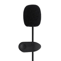 3.5mm Mini Lavalier Microphone Metal Clip Lapel Mic for Mobile Phone PC Laptop Wired Mikrofo/Microfon for Speaking Vocal Audio