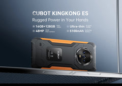 [العرض العالمي الأول] هاتف Cubot KINGKONG ES الذكي المتين 16 جيجابايت + 128 جيجابايت رام 90 هرتز شاشة عالية الدقة 6.56 بوصة أندرويد 14 كاميرا رئيسية بدقة 48 ميجابكسل 5100 مللي أمبير في الساعة