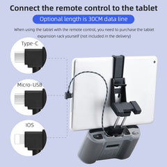 Data Cable OTG Remote Controller to Phone Tablet Connector USB TypeC IOS Extend for DJI MINI 4K/2/3 Pro/SE/Pro/Air/Mavic 2/3
