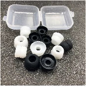 50pcs/lot Earphone Silicone Case Covers Soft Ear Tips For Headphones Ear Pads Cushion Caps Earbuds Replacement Accessories