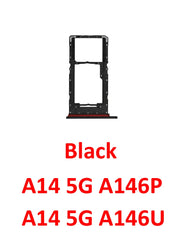 Sim Card Tray For Samsung Galaxy A14 4G A145 Phone New SIM Chip Micro SD Slot Adapter Holder For A14 5G A146 A146U