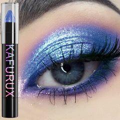 24 Colors Pearlescent Glitter Eyeshadow Eyeliner Pencil Waterproof Matte Nude Eye Shadow Eye Makeup Shimmer Highlighter Pen Tool