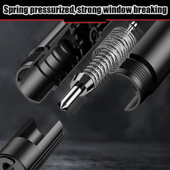 Car Safety Hammer Emergency Glass Breaker Seat Belt Cutter High Hardness Tungsten Steel 2 in 1 Rescue Tool Auto Accessories