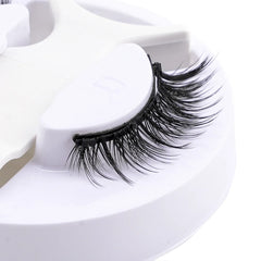 Magnetic Eyelashes 1/2 Pairs Handmade 3D Mink Lashes Reusable False Eyelashes Set Natural Long Fake Eyelash Makeup Tweezers Tool