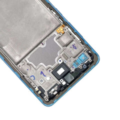 NEW For Samsung A33 A52 A52S A72 A52 5G A54 A73 Front Housing LCD Frame Bezel Plate Replacement Repair Part With Side Button