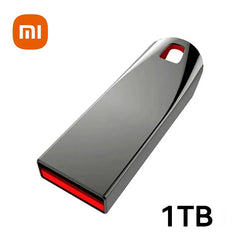 محرك أقراص فلاش معدني Xiaomi بسعة 2 تيرابايت مقاوم للماء USB 3.2 عالي السرعة لنقل البيانات مقاوم للماء 1 تيرابايت 512 جيجابايت 256 جيجابايت محرك أقراص فلاش USB محمول