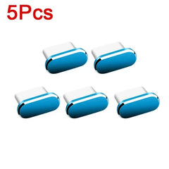Metal Type C Dust Plugs Cellphone Anti-dust Protectors for Apple IPhone 15 Pro Max/15 Plus/15 Pro Samsung Dustplug