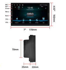 7/9/10 inch Universal Android 13 Car Radio 64G Autoradio android 2 Din car radio GPS BT Central Multimedia Smart car systems