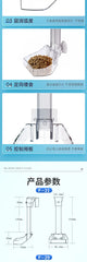 Aquarium Acrylic Feeding tube Anti-stuck fish design Transparent fish feeder Suitable for a variety of fish tanks
